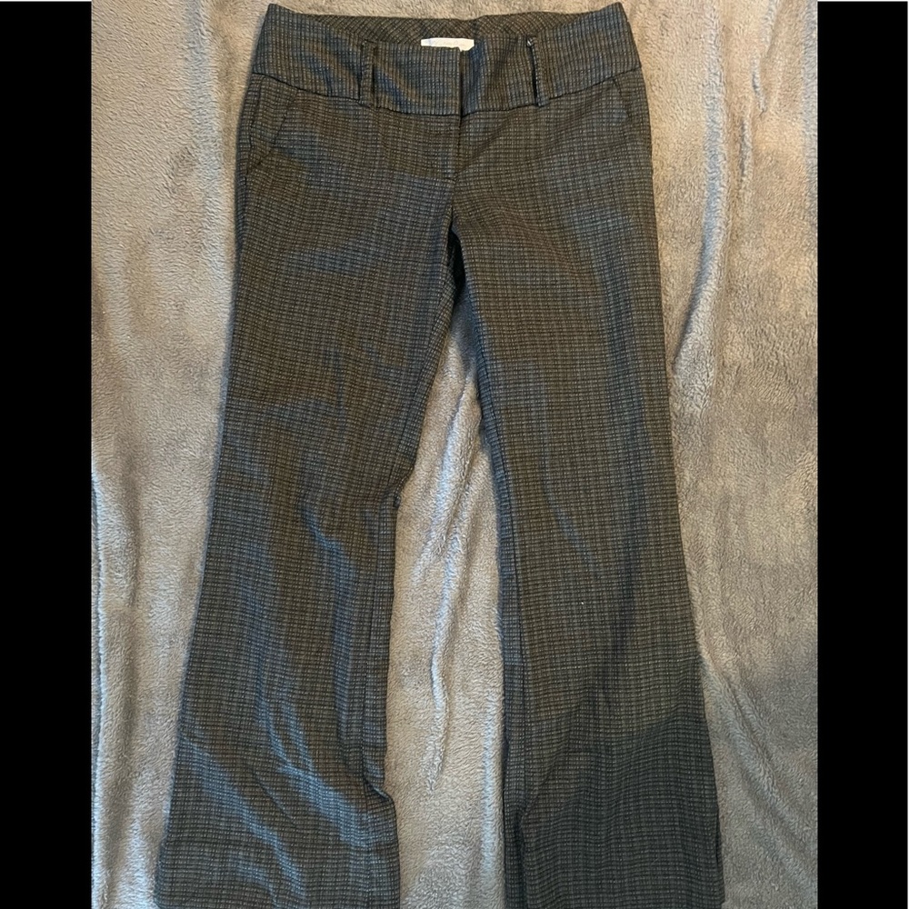 Dark brown bell bottom Charlotte Russe